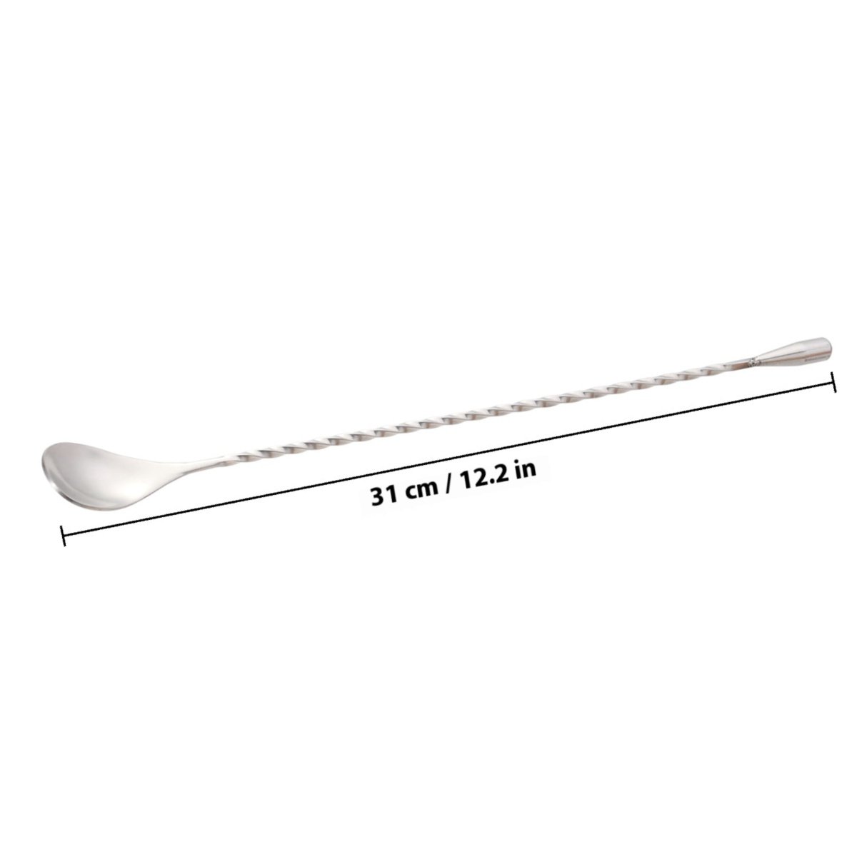 ช้อนคนค็อกเทลสแตนเลส 304 แบบเก - Bar Spoon Twisted บทวิจารณ์และราคา