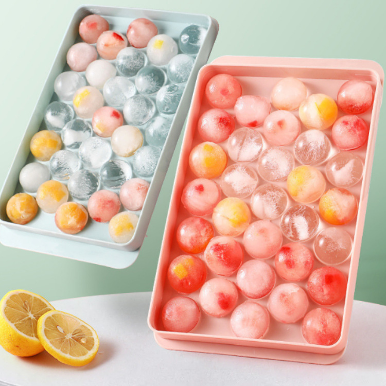 3D รอบ Ice Cube ถาดพร้อมฝาปิดพ - Ice Mold Sphere บทวิจารณ์และราคา
