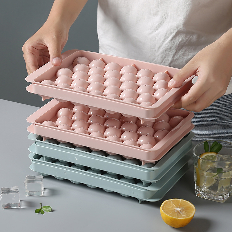 3D รอบ Ice Cube ถาดพร้อมฝาปิดพ - Ice Mold Sphere บทวิจารณ์และราคา