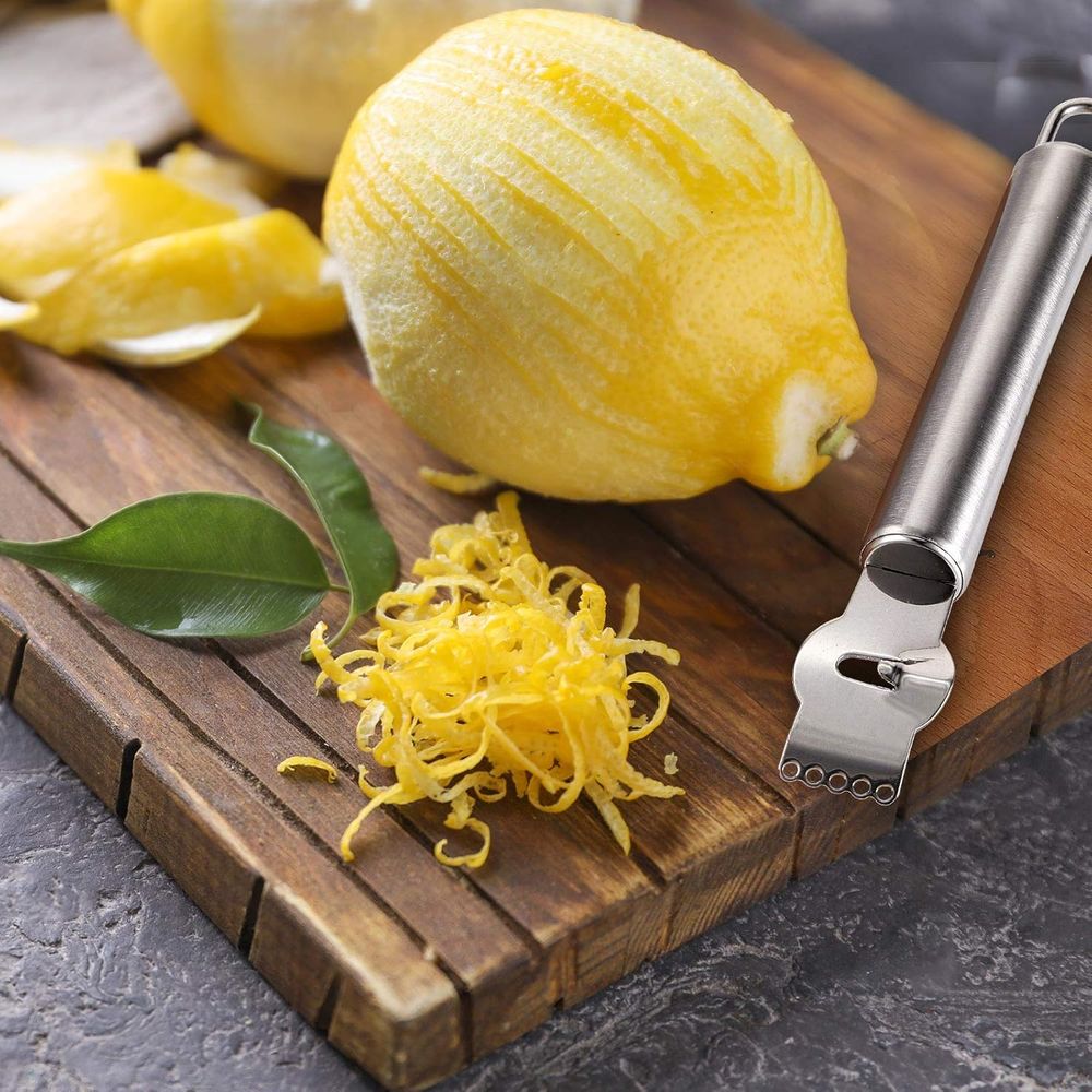 ชุดที่ขูดและปอกเปลือกมะนาวสแตน - Peeler Channel Knife บทวิจารณ์และราคา