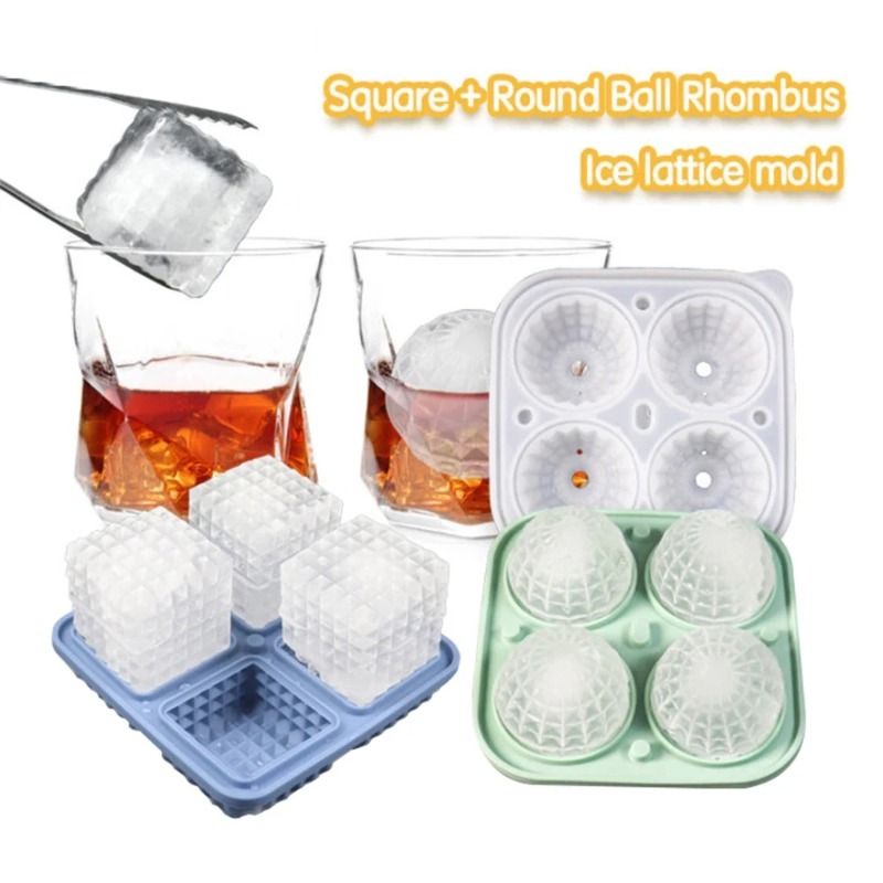 ถาดทำน้ำแข็งซิลิโคนพร้อมฝาปิด  - Ice Mold Sphere บทวิจารณ์และราคา
