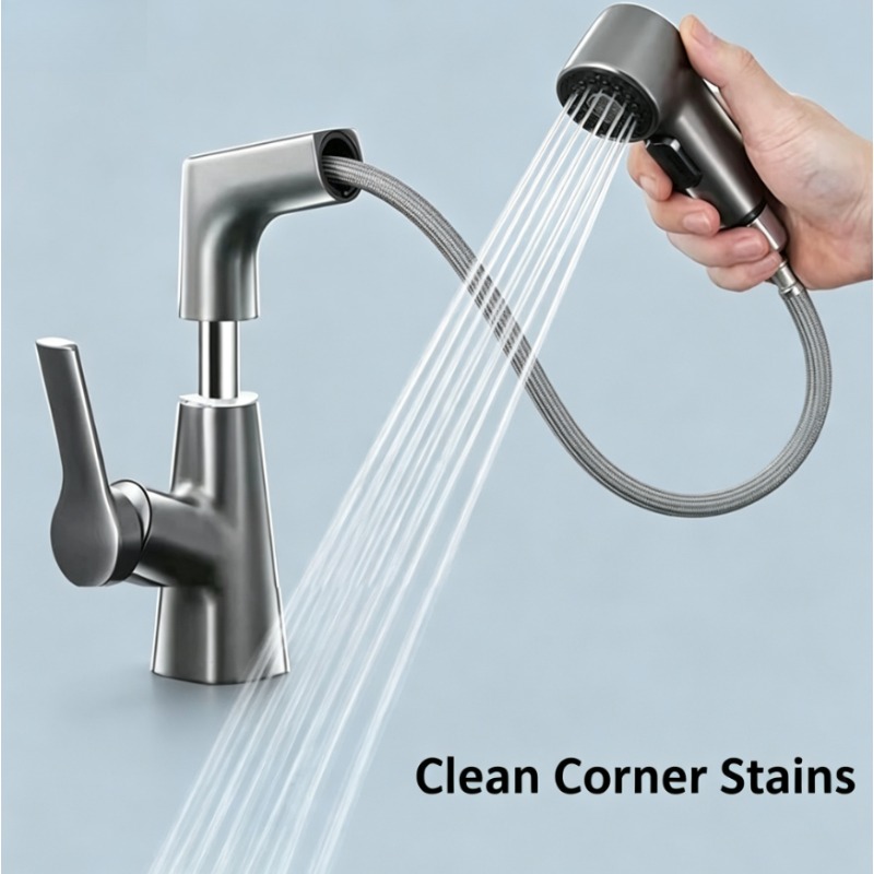 ก๊อกน้ำแบบดึงออกได้ในห้องน้ำ อ - Home Bar Sink บทวิจารณ์และราคา