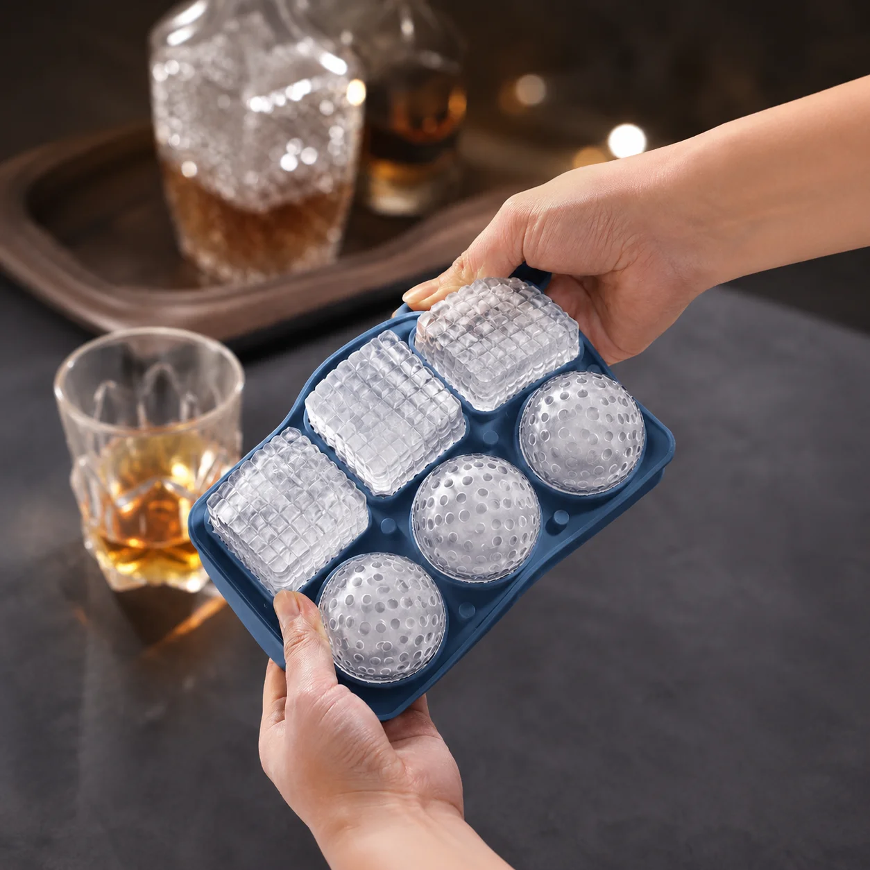 ถาดทำน้ำแข็งซิลิโคนสำหรับวิสกี - Ice Mold Sphere บทวิจารณ์และราคา
