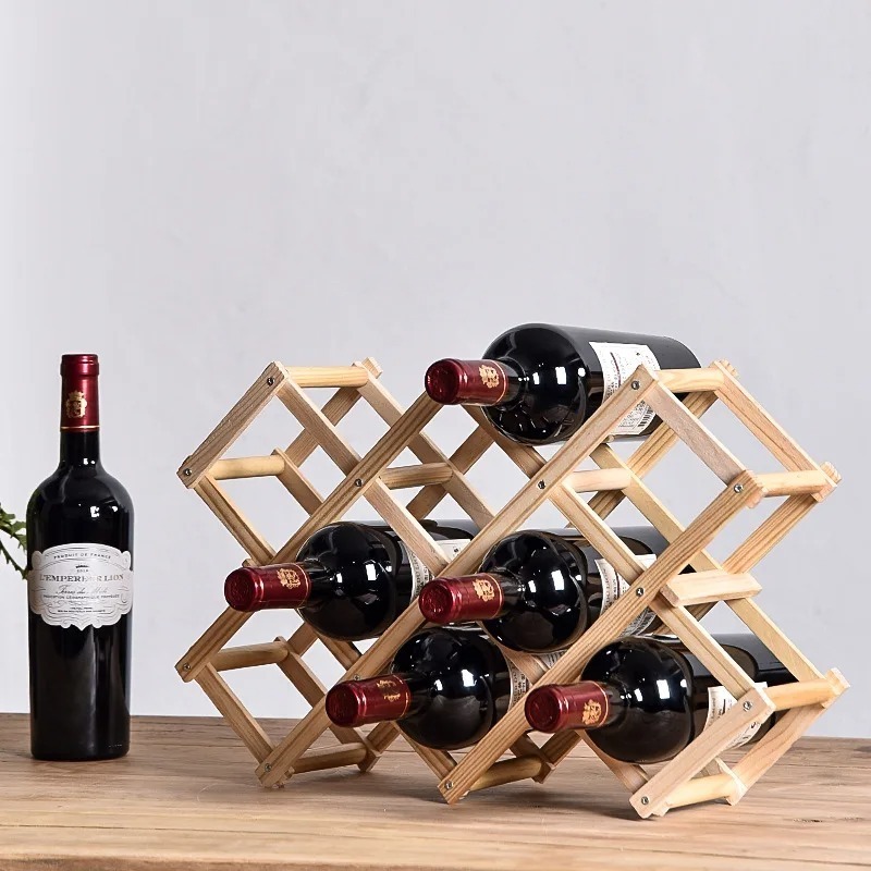 STACKABLE ชั้นวางไวน์ 3, 5, 6, - Home Bar Shelves บทวิจารณ์และราคา