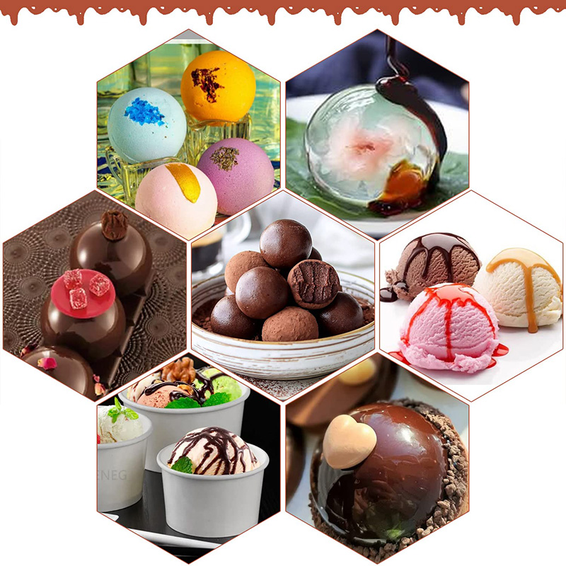 6 ฟันผุครึ่งวงกลมแม่พิมพ์ซิลิโ - Ice Mold Sphere บทวิจารณ์และราคา