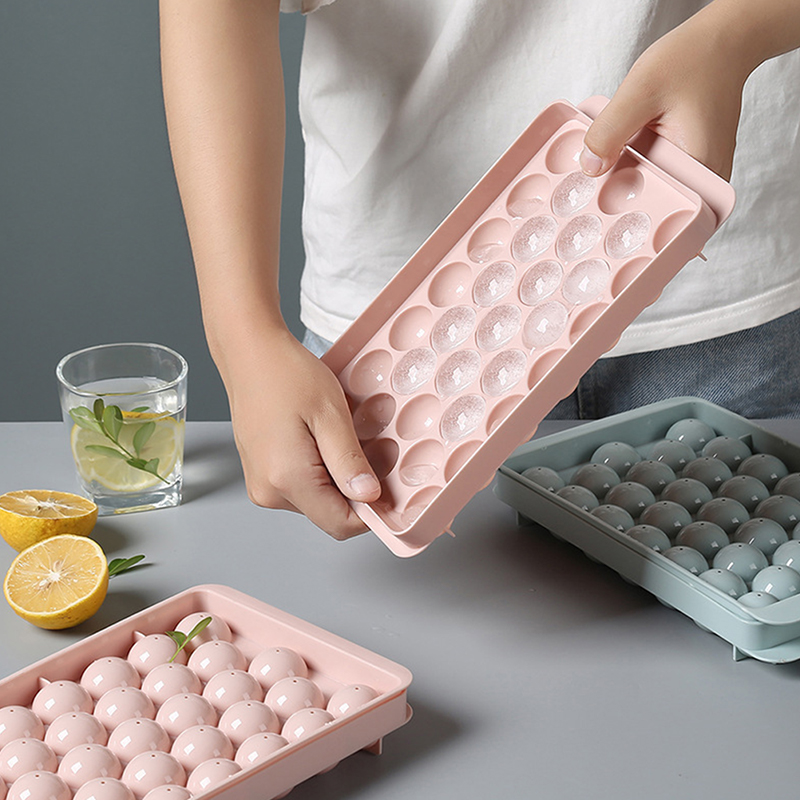 ถาดทรงกลม 3 มิติ พร้อมฝาปิด 1  - Ice Mold Sphere บทวิจารณ์และราคา