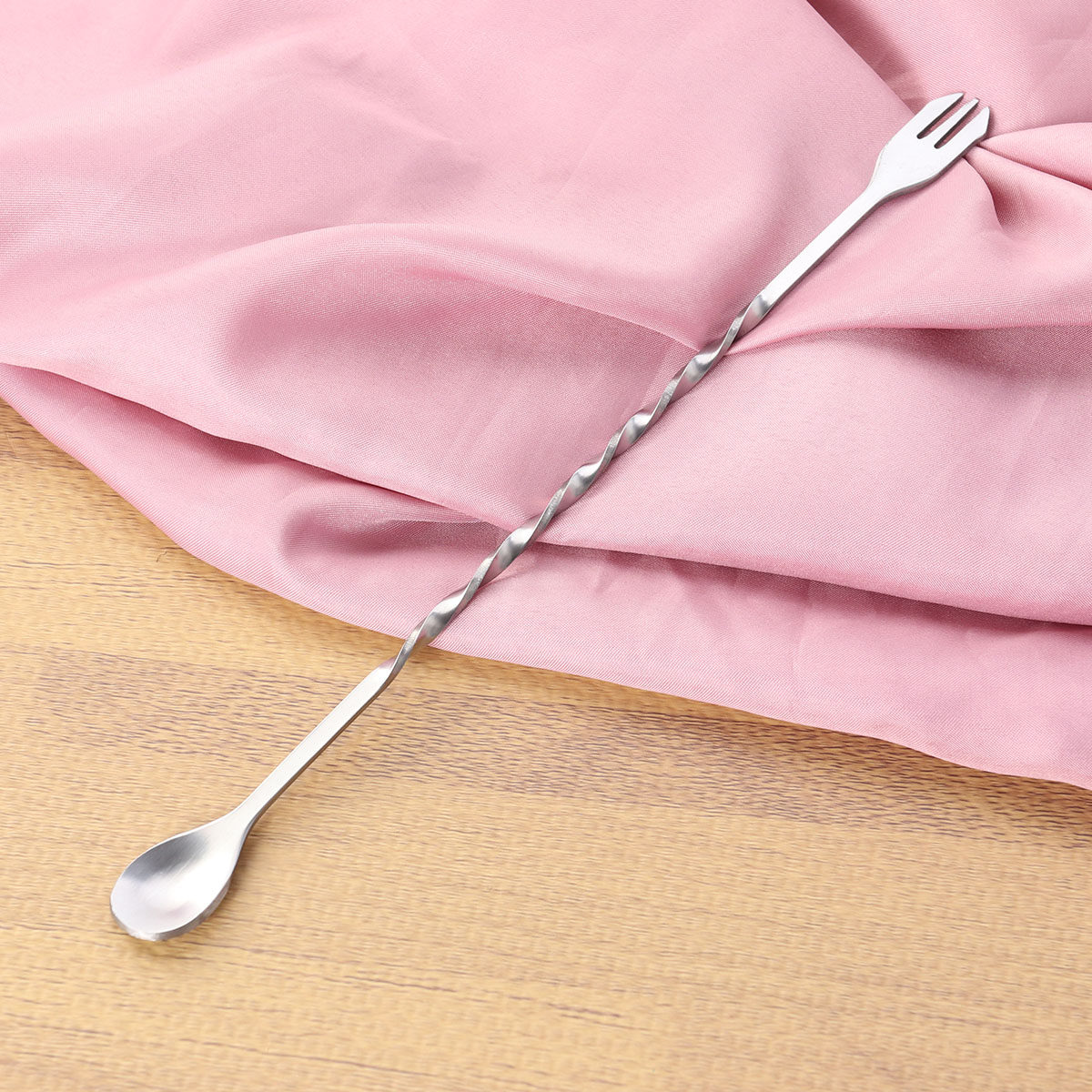 ช้อนสแตนเลสแบบบิดเกลียว ตะเกีย - Bar Spoon Twisted บทวิจารณ์และราคา