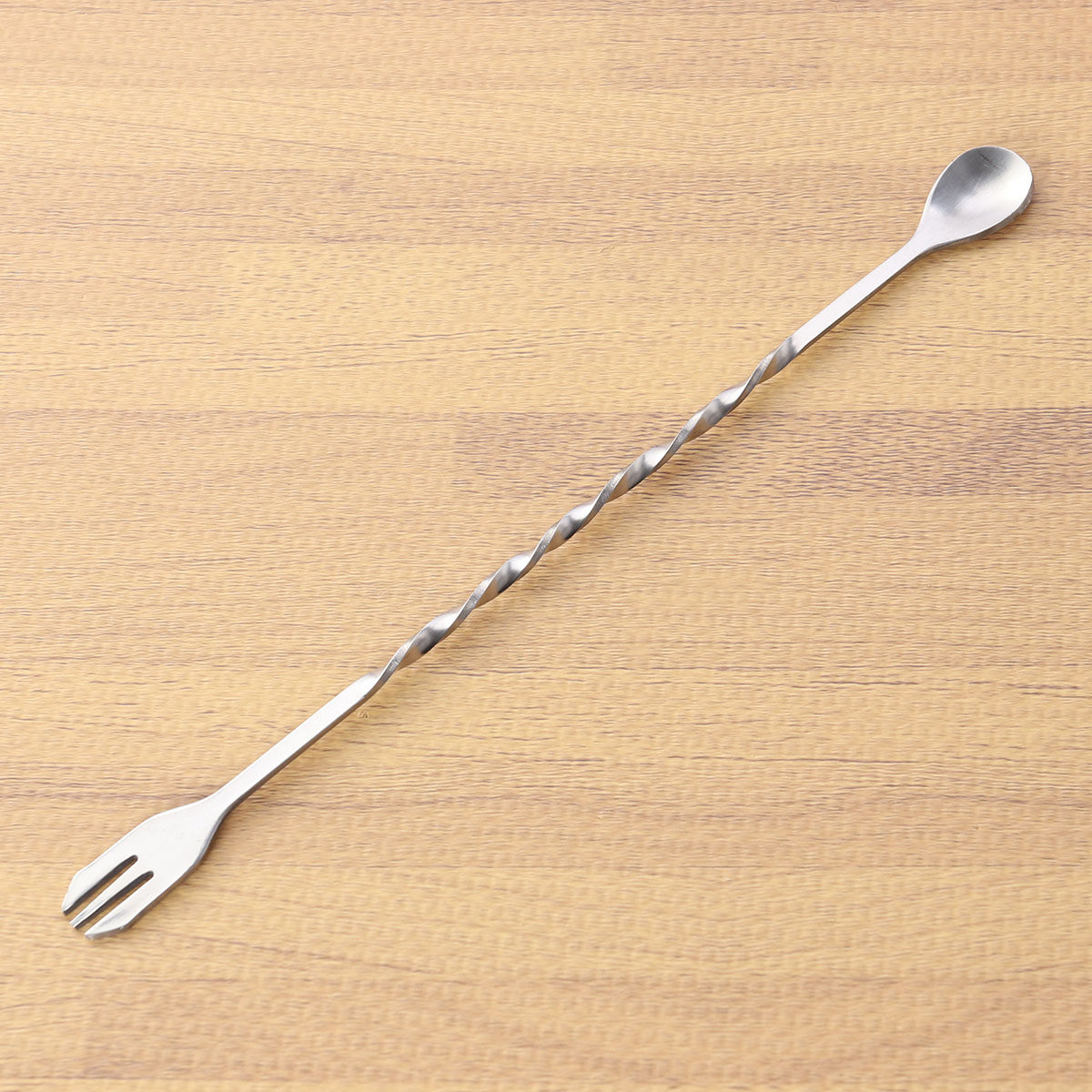 ช้อนสแตนเลสแบบบิดเกลียว ตะเกีย - Bar Spoon Twisted บทวิจารณ์และราคา