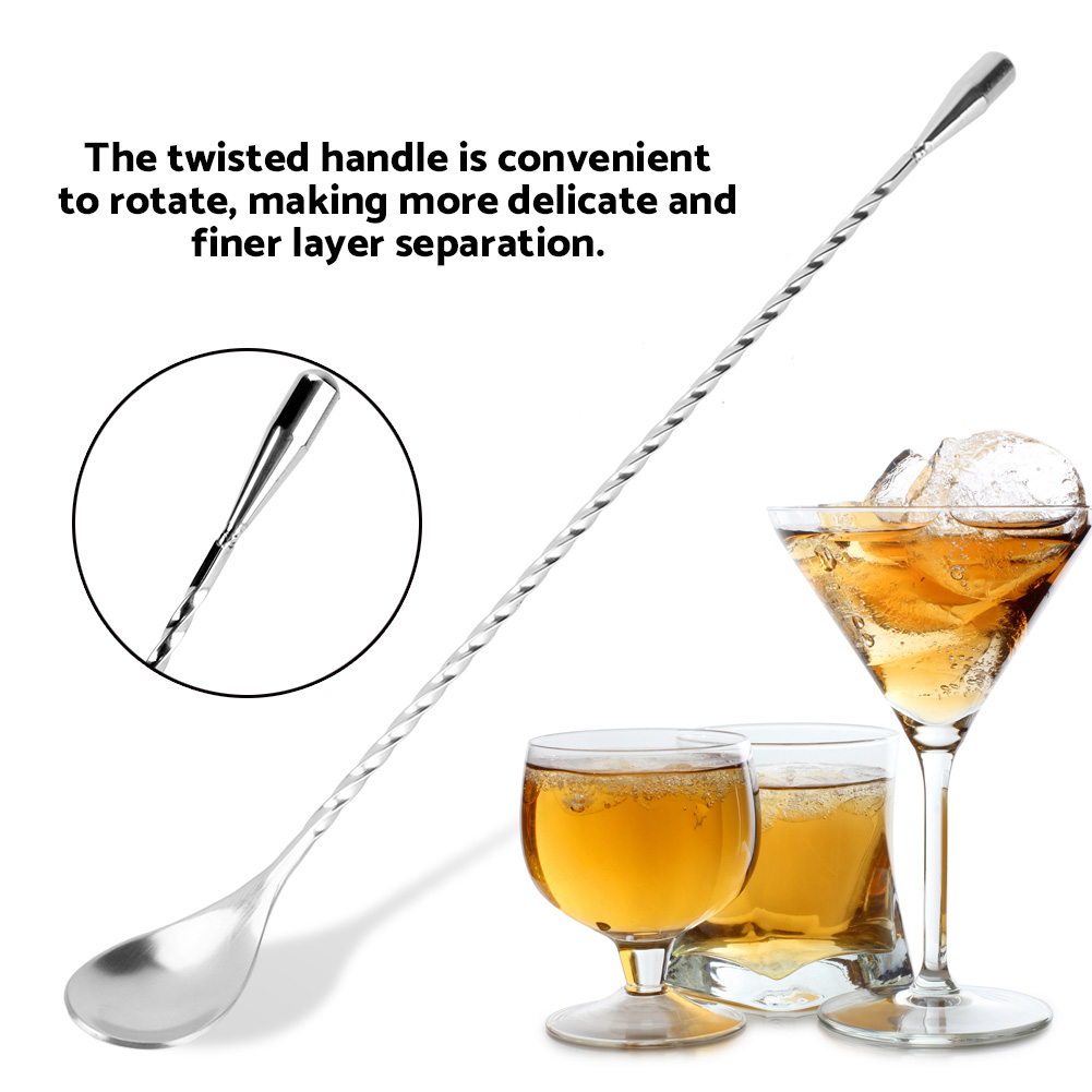 ช้อนบาร์สแตนเลส ช้อนผสมเครื่อง - Bar Spoon Twisted บทวิจารณ์และราคา