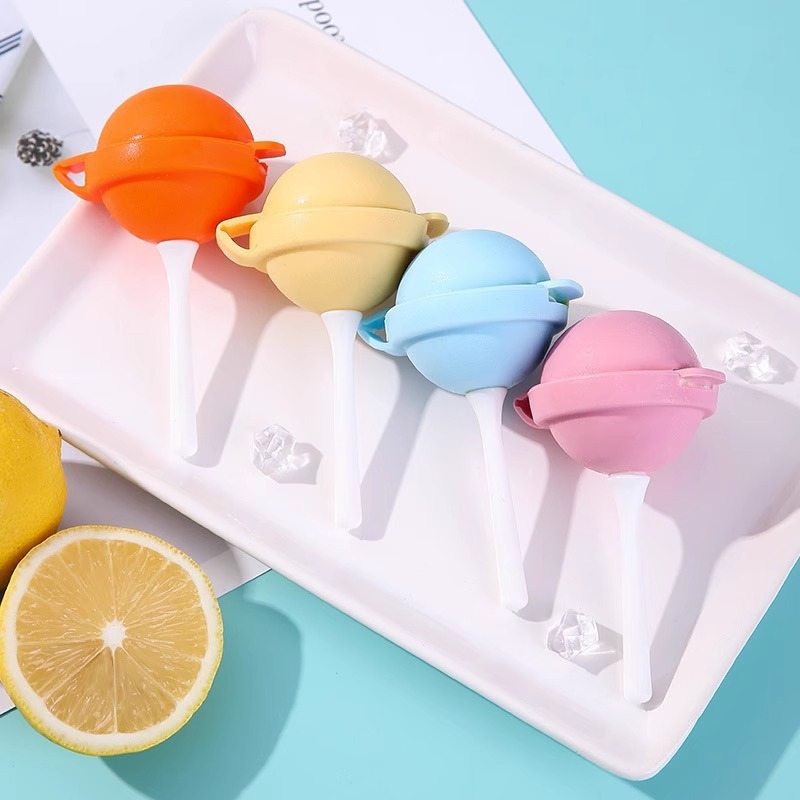 แม่พิมพ์ไอศกรีมแท่งซิลิโคน 4 ช - Ice Mold Sphere บทวิจารณ์และราคา